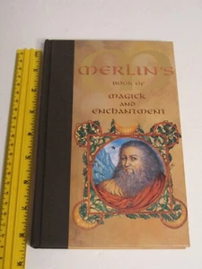 MERLIN'S BOOK OF MAGICK AND ENCHANTMENT NEVIL DRURY HARDCOVER EXCELLENT - Bild 1 von 4