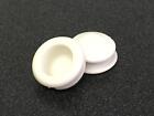Rubber Stoppers Fit Holes 11/16" White Set / 2 Plugs for Salt & Pepper Shakers