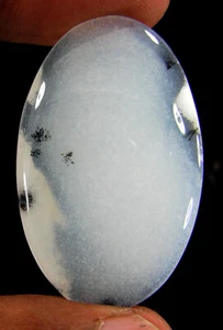 43.85 Ct Natural Dendrite Dendritic Opal Gemstone Cabochon Wire Wrap Stone-62463 - Picture 1 of 5