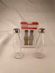 Shaker sale e pepe in vetro Coca-Cola - Foto 1 di 1