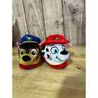 Paw Patrol Toddler Slippers Sz 5/6 Marshall/Chase