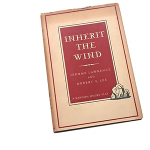 FIRST PRINTING Jerome Lawrence Robert E Lee INHERIT THE WIND Play Script - Picture 1 of 11