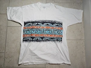 Vintage Jantzen Surfer T Shirt Made in USA Single Stitch Size L/XL Double Sided! - Picture 1 of 14