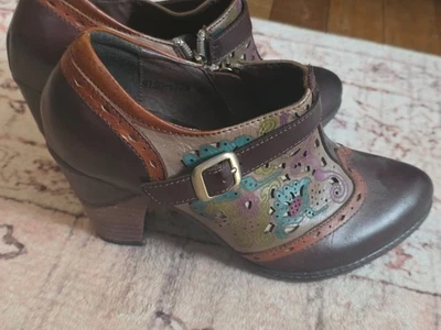 L'artiste Spring Step Miso Punta de Ala Cuero Botín Mujer 39/9 Foto 1 de 4