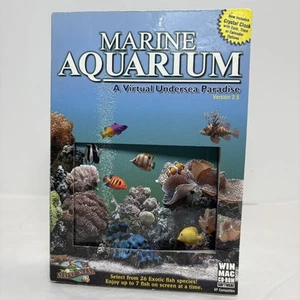 Marine Aquarium 2.0 PC MAC virtual salt water fish species tank screen saver! - Picture 1 of 8