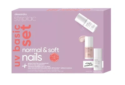 alessandro Striplac Uv Basic Set + Colour Normal & Soft Nails - Bild 1 von 3