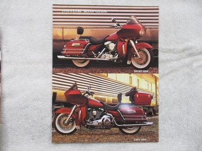 Harley Davidson 1998 FLTRT Road Glide distribuidor folleto folleto póster Foto 1 de 3