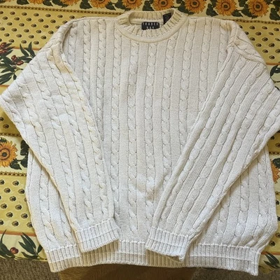 Men’s Cable Knit Sweater By Trader Bay. XL Long Sleeved - Image 1 of 4
