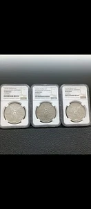 🇲🇽🇲🇽Lot (3) 1921 Dos Pesos - Mexico - Independance Centennial - 🎖️🔥🔥🔥🔥 - Picture 1 of 22