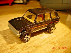 Hot Wheels Range Rover Black Metallic 221 1991 1/64 j197 - Picture 1 of 5