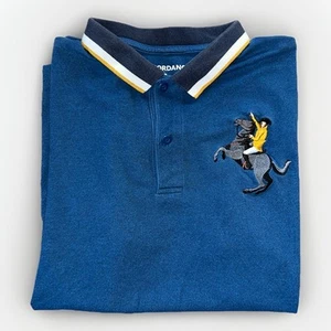 Giordano GRDNO Premium Napoleon Cowboy Poloshirt Herren Größe Medium Tapered Fit - Bild 1 von 8