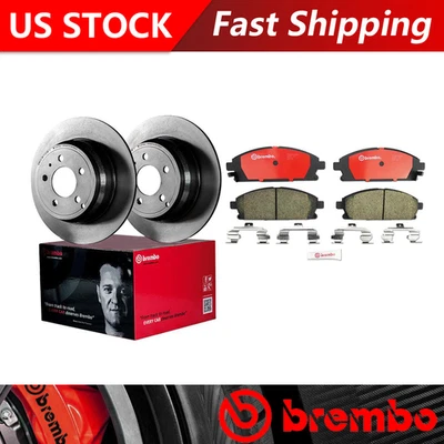 Se adapta a rotores de freno delanteros Pathfinder 1996-1998 y pastillas de freno de cerámica Brembo Foto 1 de 4