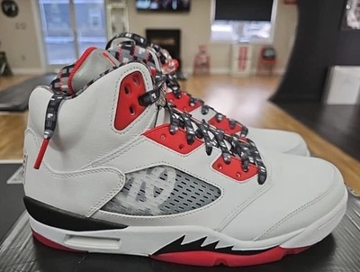 Nike Air Jordan 5 V Retro Quai 54 Talla 14 DJ7903-106 Negro 1 3 4 11 Foto 1 de 4