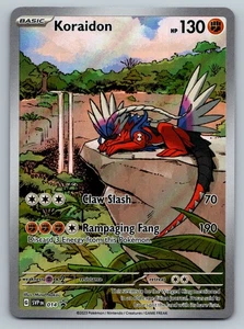 Koraidon SVP 014 Scarlet & Violet Black Star Promo Full Art Holo Pokemon TCG NM - Picture 1 of 2
