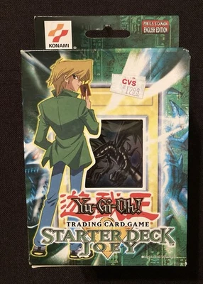 Yu-Gi-Oh! Mazo de inicio Joey edición inglesa sellado 1996 logotipo cuadrado de Konami 🍀🍀 Foto 1 de 4