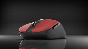 Ergonomisches Design INCA Maus IWM-233RG 1600 DPI,Wirless,6 Tasten 2,4GHz - Bild 1 von 12