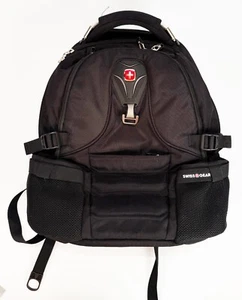 SwissGear Laptop Backpack Black Airflow Travel Work School Bag Excellent - Photo 1/4