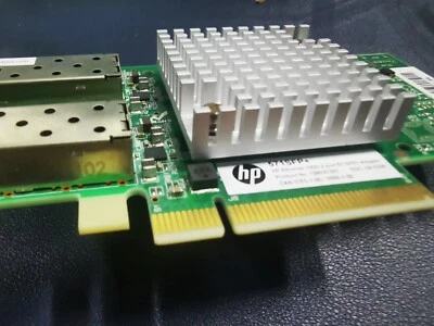 HP 571SFP 10Gb Dual Port Ethernet Adapter PCIe2.0 X8  718902-001 724044-001 - Image 1 of 4