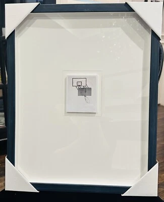 ARTE DE PARED FOTO ARO DE BALONCESTO Treshold Studio McGee 16 x 20 Target negro ENMARCADO Foto 1 de 4