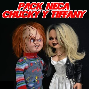 * TIFFANY + CHUCKY - LA NOVIA DE CHUCKY RÉPLICA MUÑECO 1/1 76 CM NECA * - Imagen 1 de 17