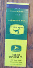 JOHN DEERE TRAKTOR MATCHBOOK COVER: KUESTER WINTERSVILLE, OHIO MATCHCOVER - D8