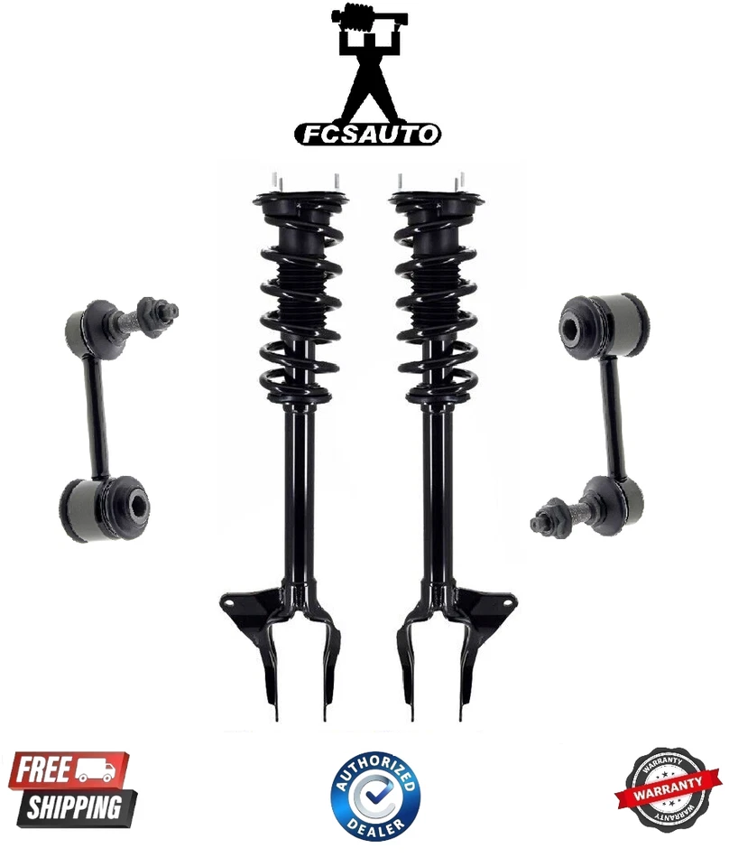 Muelle helicoidal y barra estabilizadora de suspensión completa para Dodge Durango 16-22 Foto 1 de 1