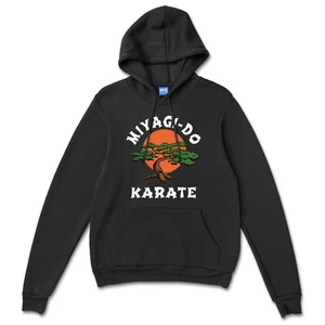 Miyagi-Do Karate Hoodie Retro Cobra Kai Dojo Inspired Birthday Gift Hoody Unisex - Picture 1 of 6