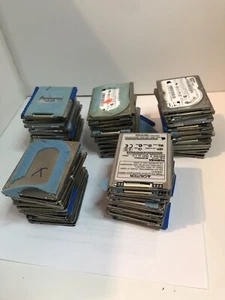 Lot x72 Apple iPod Classic 10 20 30 60 80 120 GB Hard Drives FOR PARTS - Picture 1 of 7