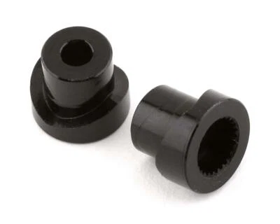 Yeah Racing Axial SCX10 III Aluminum 25T Micro Servo Saver Insert (Black) (2) - Image 1 of 2