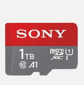 SONY Micro SD Card 1TB + Adapter Memory Card High Speed NEW - Picture 1 of 3