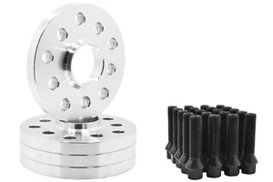 Porsche 5x130 MM 15 MM Hub Centric Spacer Kit - Conical Seat Lug Bolts Included - Picture 1 of 7