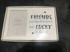 FRIENDS ARE HARD TO FIND BUT LUCKY TO HAVE,LIGHT UP PHOTO FRAME. 4”x6”. GIFT