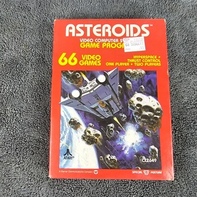 Atari 2600 Asteroids - FACTORY SEALED CX2649 - Image 1 of 4