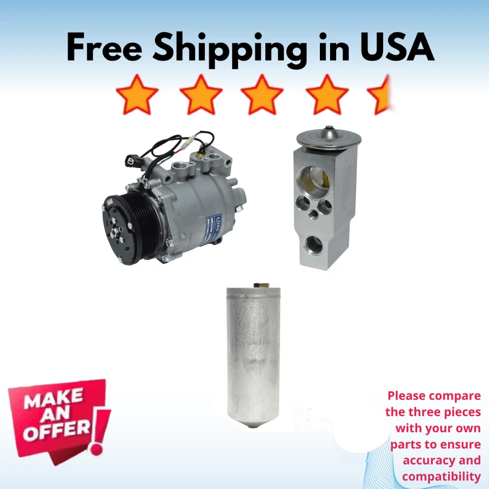 Kit Compressor A/C Fit Acura RSX 2002-2006 - Image 1 of 4
