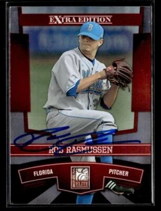 Rob Rasmussen signed auto 2010 Donruss Elite Extra Edition #96 card - Picture 1 of 2