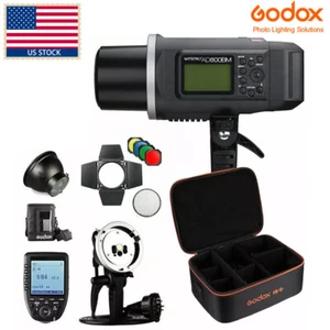 US Godox AD600BM 600W HSS 1/8000s Studio Flash Light+Trigger+Case+Filter Fr Sony - Picture 1 of 11