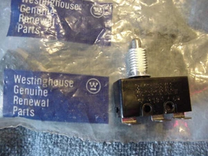 VINTAGE WESTINGHOUSE WASCHENTROCKNER TÜR MIKROSCHALTER Q122402 NEU Q 122402 ZWEI - Bild 1 von 5