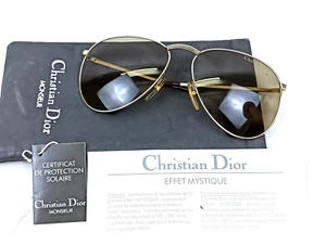 Iconic 80s Ch.Dior Monsieur Gafas de sol de piloto Austria Genuine Made Outdoor Men - Imagen 1 de 20