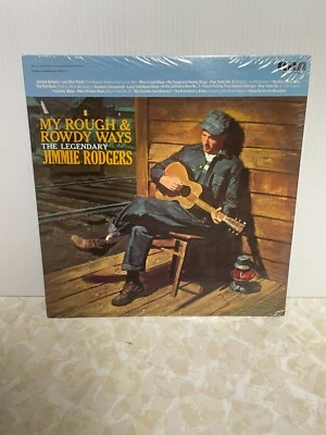 JIMMIE RODGERS My Rough & Rowdy Ways RCA 12" LP 33 RPM Vinyl - Image 1 of 3