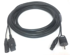 DG Systems - Cavo ibrido per casse attive, Phonorete XLR + Schuko / VDE - Picture 1 of 1