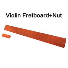 1set 4/4 Violin Fingerboard With Violin Nut Rosewood Violin Parts Accessories