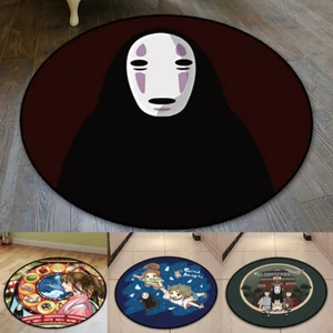 Spirited Away Carpet No Face Man Floor Mat Area Rugs Round Carpet Non-slip - Picture 1 of 13