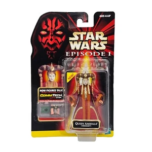 Figura Star Wars Queen Amidala (Coruscant) con CommTech 1999 3,75" Episodio 1  - Imagen 1 de 6