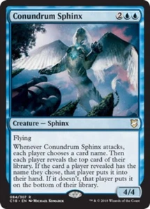 Conundrum Sphinx (084/307) - Commander 2018 - Rare - Picture 1 of 1