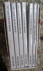 OMC Johnson Evinrude CE Outboard Service Manuals Complete Set - Electric - 300Hp - Picture 1 of 12