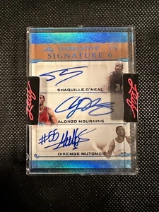 2023 Leaf Superlative 6 O'neal, Mourning, Mutombo, Sampson, Gilmore, Sikma 1/6 - Picture 1 of 3