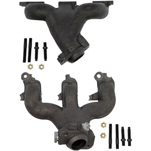 SET-RB674185 Dorman Exhaust Manifolds Set of 2 Front & Rear for E150 Van Pair - Picture 1 of 9