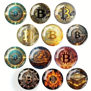 Kristall Kühlschrankschrank, Büro - Magnet Set - Bild 1 von 4