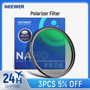 Polarizer Filter, 24 Layer Multi Resistant Nano Coated MC CPL Circular Polarizin - Picture 1 of 13