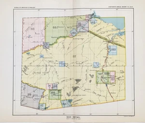 1899 NORTHERN OHIO Karte ORIGINAL - ABGETRETENE INDIANERLÄNDER (10X9) TOLEDO - Bild 1 von 4